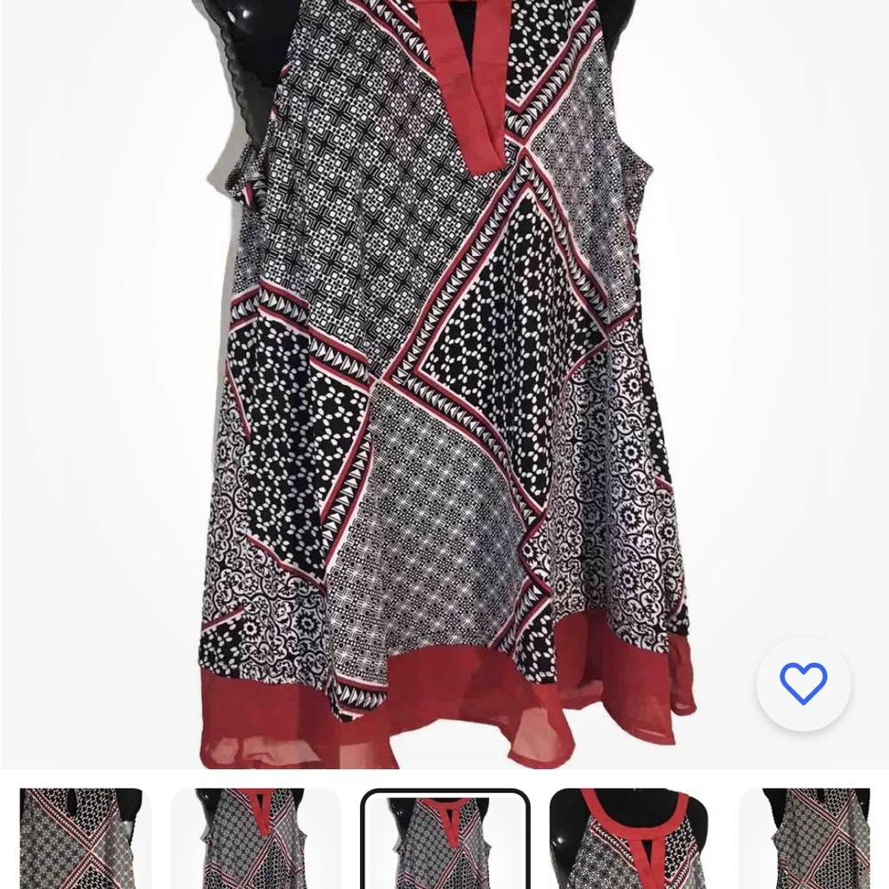 Large size Perseption concept blouse - Picture 5 of 13